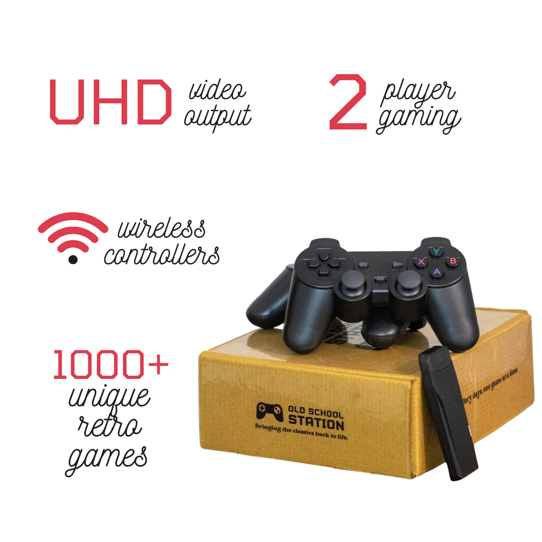 Game console old on sale school